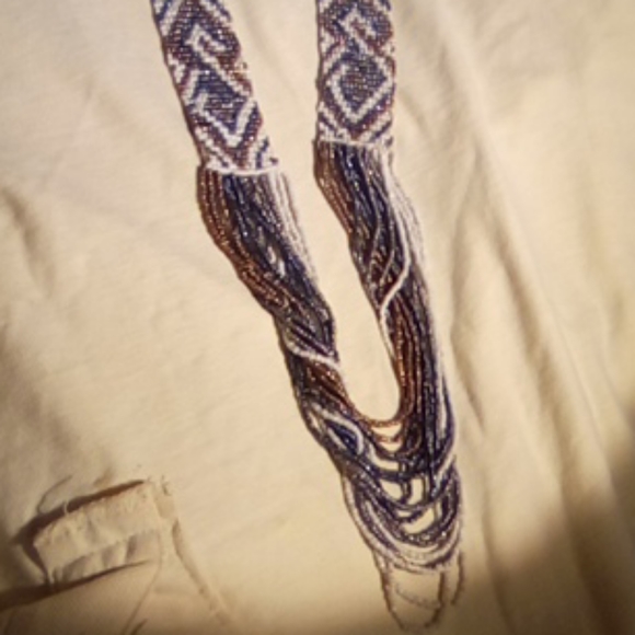 Southwestern inspired seed bead NWOT necklace - Picture 4 of 5
